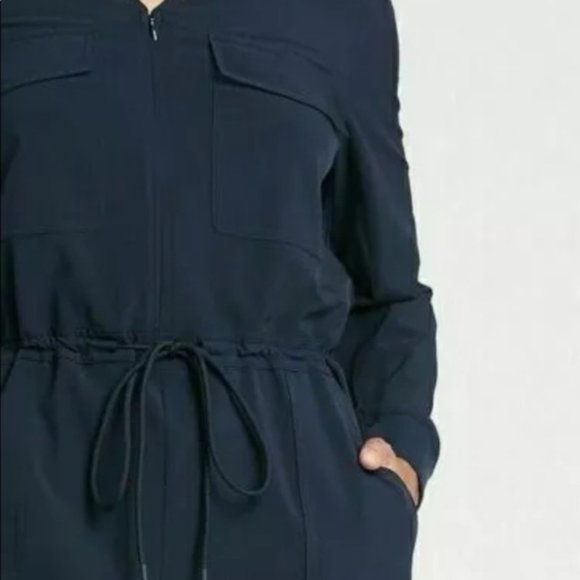 NWT Athleta Zuma Jumpsuit in Navy Size Small - Picture 4 of 15